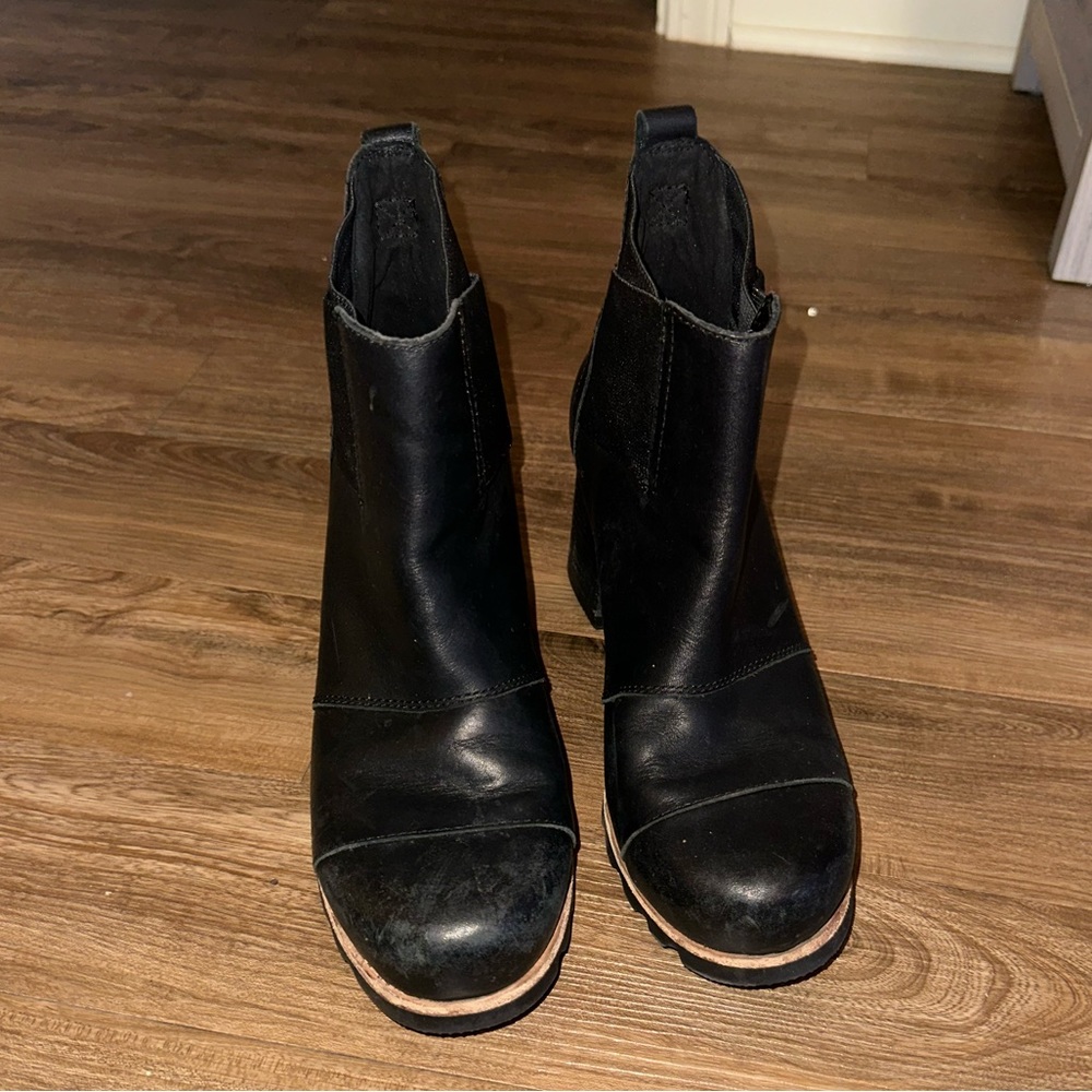 Sorel Black Booties